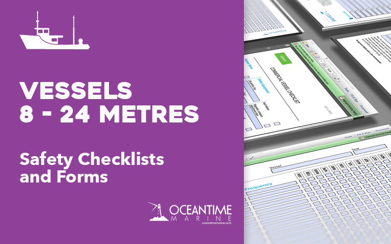 Vessel Checklists for Vessels less 8-24 metres
